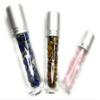 10ml Roll On Bottle With Gemstone Rollerball and Crystal Chips Inside for Essential Oils Rose Quartz view 2
