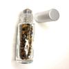 10ml Roll On Bottle With Gemstone Rollerball and Crystal Chips Inside for Essential Oils Rose Quartz view 3
