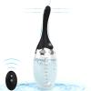 Automatic Electric Enema Bulb with 3 Speeds, Silicone Enema Anal Douche Cleaner for Men Women Colon Cleansing, Remote Control Reusable Enema Kit Cleaner Anti-Backflow Douche for Easy Cleaning 15oz view 1