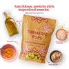 Karma Turmeric Popped Water Lily Seeds - 3g Protein, Gluten-Free, Vegan, Non-GMO - Healthy Snack with Turmeric Spice for On-the-Go Energy - 1 oz (Pack of 6) view 4