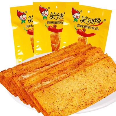 Hunan Latiao 30g/Bags, Sweet Spicy Flavor Chinese Spicy Snack, Spicy Strip Small Gluten, Snacks, Instant Snacks, Spicy Snacks (10 bag)