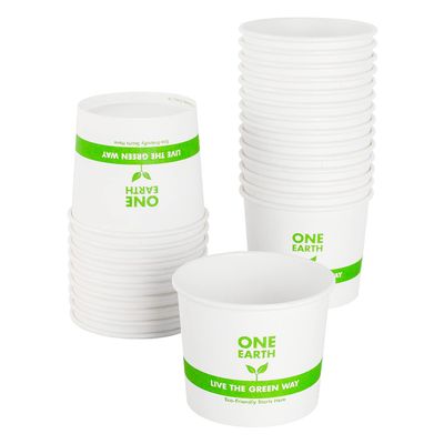 KARAT EARTH Eco-Friendly 10oz Paper Cold/Hot Food Container (90.8mm), Generic, KE-KDP10-1,000 ct
