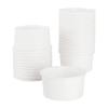KARAT EARTH Eco-Friendly 6oz Paper Cold/Hot Food Container (90.8mm), White, KE-KDP6W - 1,000 ct view 1