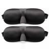 LUYILA Sleep Mask for Back and Side Sleeper,Block Out Light, 2 Pack Eye Mask Sleeping of 3D Night Bindfold, 100% Blackout Ultralight Travel Eye Cover view 1