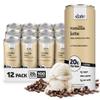 Slate Milk - High Protein Iced Coffee - Vanilla Latte - 175mg Caffeine, Lactose Free Energy - 20g Protein, 1g Sugar, 100 Calories, 1g Net Carbs, No Sugar Added - Protein Coffee - 11 fl oz, 12 Cans view 1