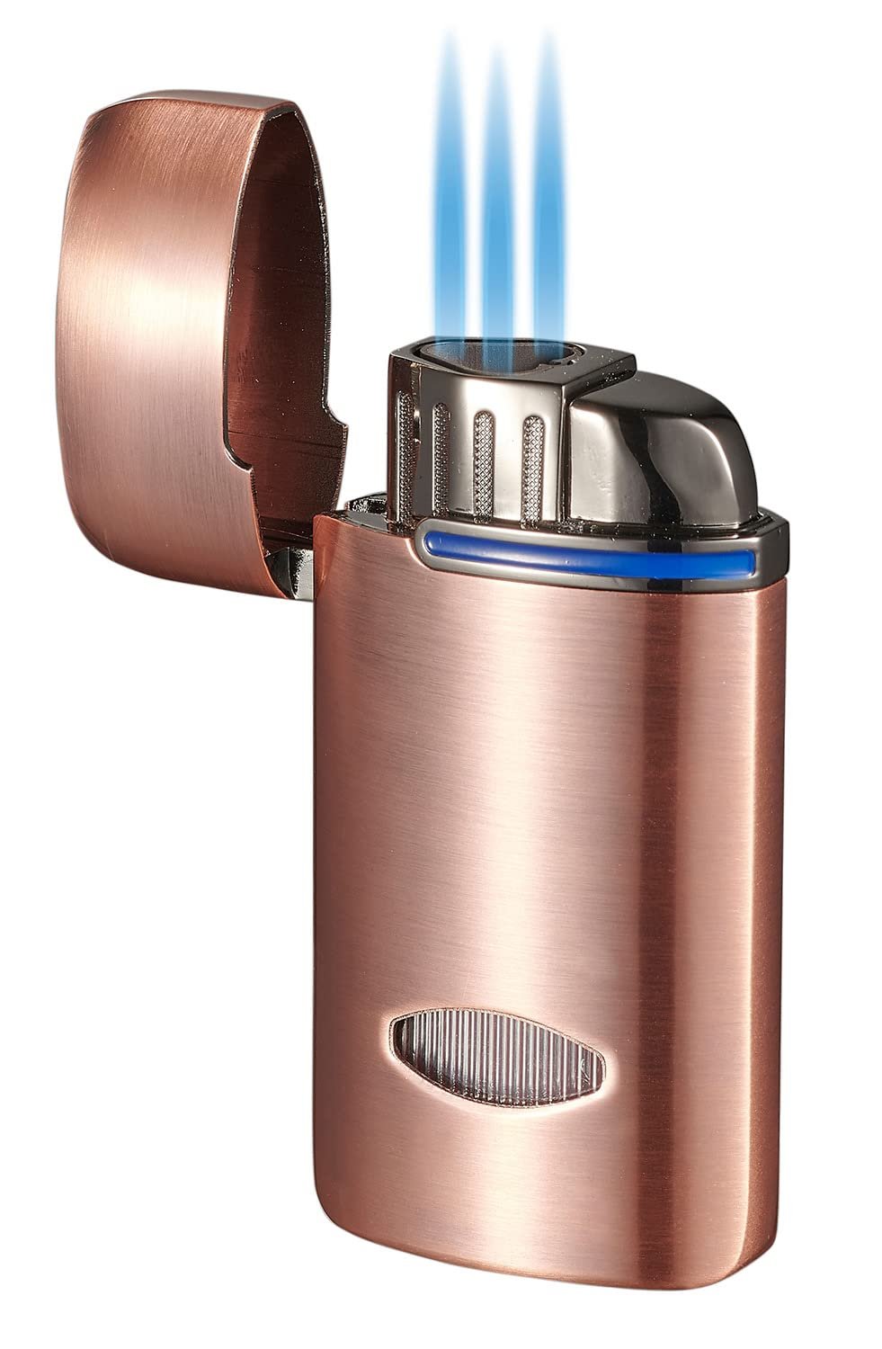 Visol Panda Triple Flame Butane Torch Refillable Gas Lighter (Shipped Without Butane)