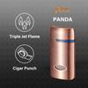 Visol Panda Triple Flame Butane Torch Refillable Gas Lighter (Shipped Without Butane) view 2