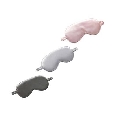 ORFOFE Sleep Mask Sleeping Eye Cover Blindfold Hotel Travel Home Meeting Soft Silk Eye Patch