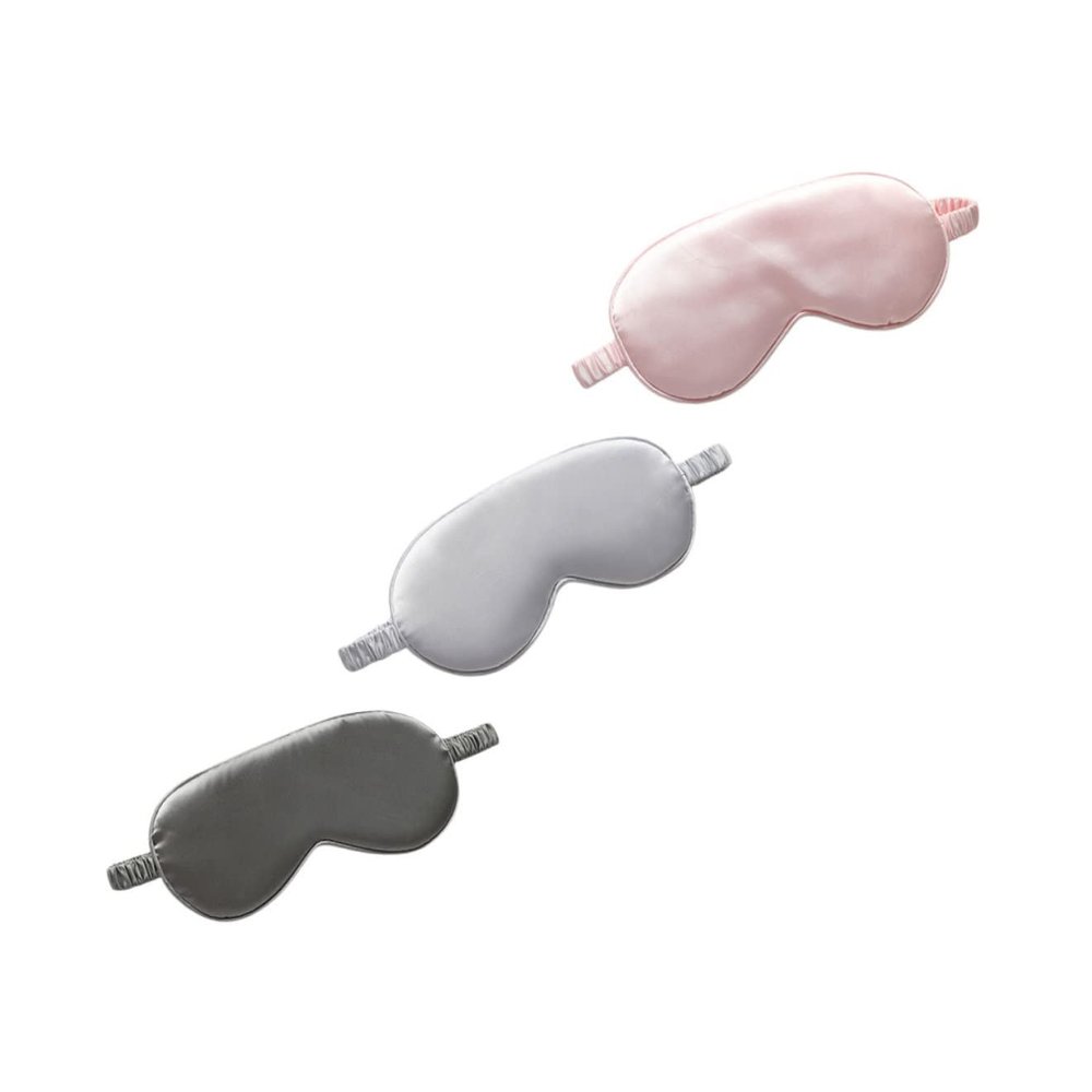 ORFOFE Sleep Mask Sleeping Eye Cover Blindfold Hotel Travel Home Meeting Soft Silk Eye Patch