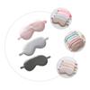 ORFOFE Sleep Mask Sleeping Eye Cover Blindfold Hotel Travel Home Meeting Soft Silk Eye Patch view 2