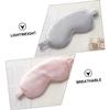 ORFOFE Sleep Mask Sleeping Eye Cover Blindfold Hotel Travel Home Meeting Soft Silk Eye Patch view 4