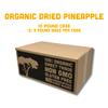 Mavuno Harvest Pineapple Dried Fruit Snacks | Organic Dried Pineapple Chunks | Gluten Free Healthy Snacks for Kids and Adults | No Sugar Added, Vegan, Non GMO, Direct Trade | Bulk 10 Pounds view 2