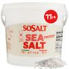 SoSalt Dal Mare Di Trapani, Coarse Sea Salt from Sicily, Foodservice Bucket, (5kg) 11 lb, All Natural, Mediterranean Sea Salt bulk, Kosher, view 1