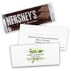 24ct Personalized Wedding Candy Party Favor Gift Boxes Milk Chocolate Candy Bars (24 Pack) - No Assembly Required - Botanical view 1