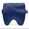 ASUTRA Silk Eye Pillow for Sleep, Navy - Filled w/Lavender Buds & Flax Seeds, Weighted Eye Mask, Meditation & Light Blocking Blindfold, Cooling Gel Mask Included view 1