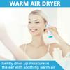 Electric Ear Dryer for Swimmers Ear by Tilcare - Rechargeable Ear Drying Water Remover for Swimming, Showering, and Hearing Aids - Comes with 3 Ear Drying Tips & Carrying Pouch view 2