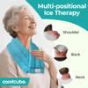 Comfcube Neck Ice Pack Wrap for Cervical Pain and Cooling, 2 Hours Long Lasting Cold Ice Pack for Neck Shoulders, FSA Eligible, Flexible Cold Pack for Hot Weather, Hot Flashes, Surgery, Swelling view 4