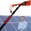 Water Fed Telescopic Brush, Window Cleaning Kit for Cleaning Window Solar Panels Cleaning and Washing Tool for Window Glass, Solar Panel ,12FT/3.6M view 1
