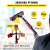 SHENUZ Water Fed Pole Kit, Water Fed Telescopic Brush, Extendable Cleaner Conservatory Roof, with 4-Hole Water Fed Brush Head for Window Glass, Solar Panel,36FT/10.8M view 3