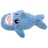 GLEAVI Neck Hot Water Bottle Hot Water Bottle with Cute Stuffed Plush Shark Animal Cover for Hand Warmer for Neck Shoulder and Hand Feet Warmer Blue Refillable Warmer view 4