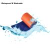 1 Pack Emergency Splint - 36" Universal Aluminum Rolled Splint Flexible Resuable Medical Moldable Splint Compact Portable First Aid Suppliers for Camping Hiking (Orange&Blue, Width 4.3") view 3