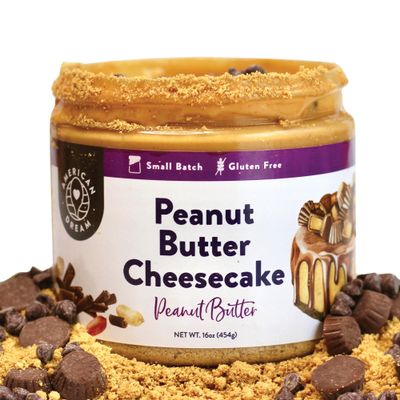 American Dream Nut Butter  Gluten-Free Peanut Butter Cheesecake Peanut Butter