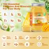 (18 OZ) Irish Sea Moss Gel Raw Vegan Mango Pineapple Flavor 102 Vitamins and Minerals Wild Harvested Non-GMO view 3