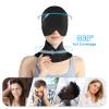 ComfiTECH Cold Cap with Top Coverage & Neck Ice Pack Wrap, Head & Cervical Cold Gel Sleeve Care Package, Black view 2