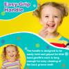 Lakeyface 300 Count Kids Flossers, Cute Giraffe Kids Floss Picks, No Fluoride BPA Free Dental Floss Picks, Unflavored Flossers for Kid, 4 Colors, 75 Count (Pack of 4) view 3