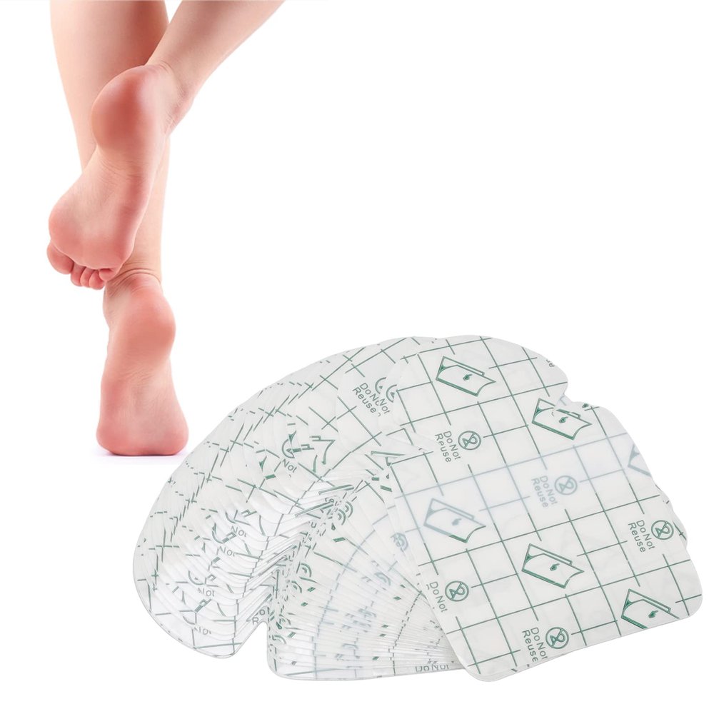 30Pcs Foot Pad Moisturising Feet Patch Heel Care Sticker Conservation Feet Pad Heel Sticker for Home Sleeping, Foot Pad Foot Patch Foot Care Pad Foot Bandage Feet Pad Heel Sticker