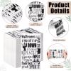 200 Pcs Bathroom Disposable Napkins Guest Paper Towels Bathroom Rules Etiquette Disposable Hand Towels for Room Wedding Birthday Anniversary Supplies view 2