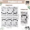 200 Pcs Bathroom Disposable Napkins Guest Paper Towels Bathroom Rules Etiquette Disposable Hand Towels for Room Wedding Birthday Anniversary Supplies view 3