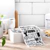200 Pcs Bathroom Disposable Napkins Guest Paper Towels Bathroom Rules Etiquette Disposable Hand Towels for Room Wedding Birthday Anniversary Supplies view 4