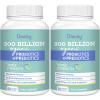 Probiotics for Women and Men, 300 Billion CFU 24 Strains Probiotics + 15 Organic Herbs Prebiotics Blend, Shelf Stable Gut Health Supplement for Digestive Immune & Whole-Body Health, 4 Month Supply view 1