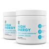 Yes You Can! Shake Booster High Energy Powder Drink Mix - Nutritional Drink with Raw Coconut, Natural Caffeine from Tea, Guarana Seed Extract, Vitamin B12, Alpha Lipoic Acid, 150g, 30 Servings- 2 Pack view 1