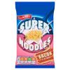 Batchelors Super Noodles Bacon Flavour, Instant Snack Ready in 4 Minutes, 90 g Packet (Pack Of 8) view 1