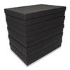 N'icePackaging - 20 Qty - Black Kraft Cotton Filled Gift Boxes - Size 7" x 5" x 1 1/4" - USA Made - Holidays/Birthdays/Sales/Storage/Display/Travel view 4