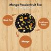 The Whistling Kettle Mango Passionfruit Tea - Mango, Pineapple and Papaya Premium Black Loose Leaf Tea view 3