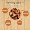 The Whistling Kettle Strawberry Guava Tea - Sweet Tropical Caffeine Free Premium Fruit Tisane view 3