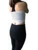 Alpha Medical Elasto-Fit Adjustable Breast and Chest Compression Wrap  Premium Support and Comfort for Post-Surgical Recovery. L0220 (Large ; Black) view 4