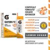 Gatorlyte Rapid Rehydration Electrolyte Beverage, Variety Pack, Lower Sugar, Specialized Blend of 5 Electrolytes, No Artificial Sweeteners or Flavors, 18 pack, 1 pack mixes with 16.9oz (500ml) water view 3
