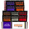 Kickass Beef Jerky Gift Baskets for Men - 5 Flavors in the Premium Beef Jerky Care Package - Father's Day Gifts for Men - Snack Packs - Gluten Free, Keto Friendly - 1 Bonus - (10 Pack) view 1