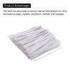 PATIKIL Twist Ties 4.7" Paper Closure Tie for Party Tying Gift Bags, Candy, Bread, Arts Crafts White Pack of 1500 view 4