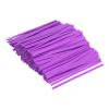 PATIKIL Twist Ties 3.5" Paper Closure Tie for Party Tying Gift Bags, Candy, Bread, Arts Crafts Purple Pack of 500 view 1