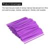 PATIKIL Twist Ties 3.5" Paper Closure Tie for Party Tying Gift Bags, Candy, Bread, Arts Crafts Purple Pack of 500 view 4