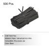 PATIKIL Twist Ties 3.5" Paper Closure Tie for Party Tying Gift Bags, Candy, Bread, Arts Crafts Black Pack of 500 view 3