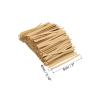 PATIKIL Twist Ties 3" Paper Closure Tie for Party Tying Gift Bags, Candy, Bread, Arts Crafts Brown Pack of 1500 view 2