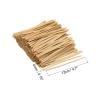 PATIKIL Twist Ties 4.7" Paper Closure Tie for Party Tying Gift Bags, Candy, Bread, Arts Crafts Brown Pack of 1500 view 2