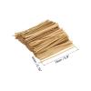 PATIKIL Twist Ties 5.9" Paper Closure Tie for Party Tying Gift Bags, Candy, Bread, Arts Crafts Brown Pack of 1500 view 2