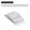 PATIKIL Twist Ties 3" Paper Closure Tie for Party Tying Gift Bags, Candy, Bread, Arts Crafts White Pack of 500 view 4